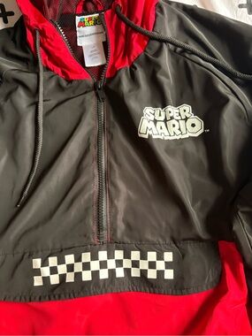 Nintendo Super Mario adult pullover jacket